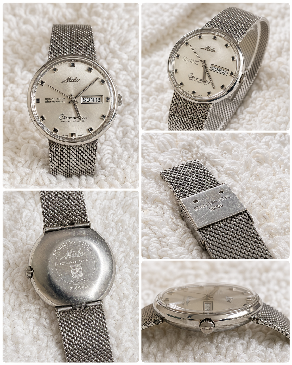 Mido Ocean Star Chronometer Automatik Vintage 60er