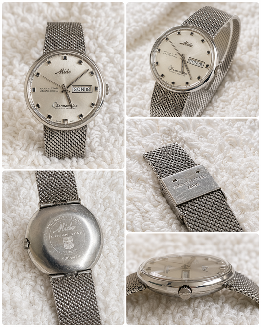 Mido Ocean Star Chronometer Automatik Vintage 60er