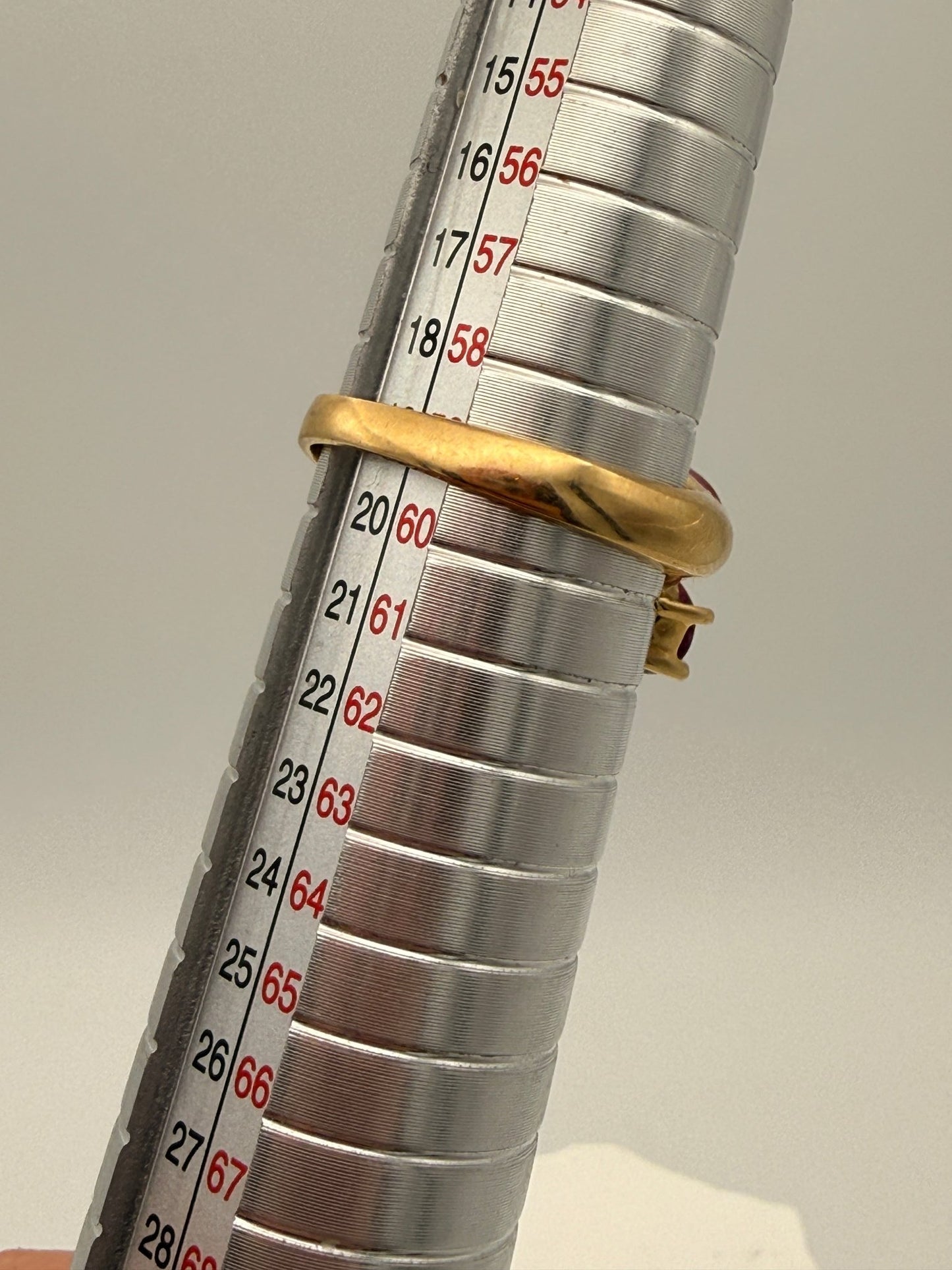 Vintage 14 Karat Goldring mit Pink Turmalin - Laminimas e.K