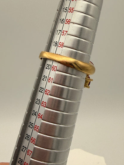 Vintage 14 Karat Goldring mit Pink Turmalin - Laminimas e.K