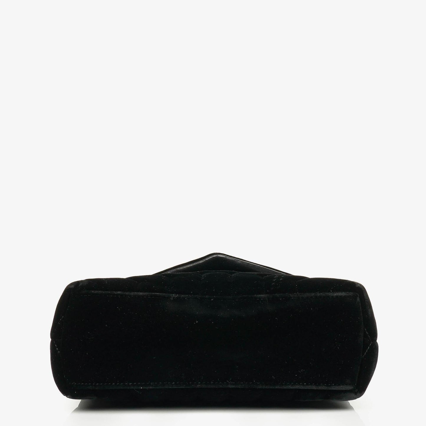 Yves Saint Laurent Kleine Loulou Kettentasche aus Samt mit Y-Stepp-Monogramm