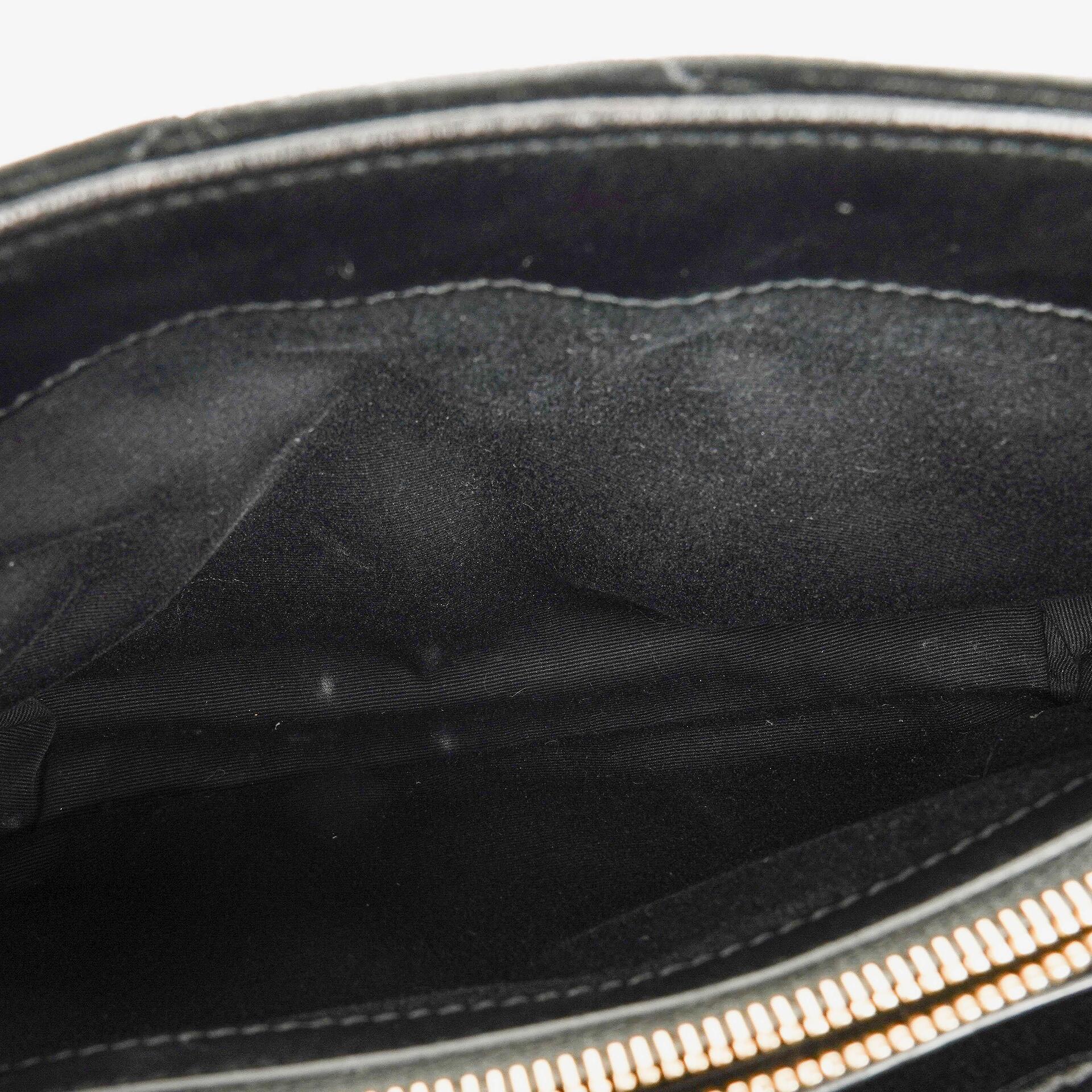 Yves Saint Laurent Kleine Loulou Kettentasche aus Samt mit Y-Stepp-Monogramm